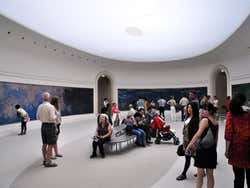 Nenúfares de Monet en el Museo de la Orangerie de París